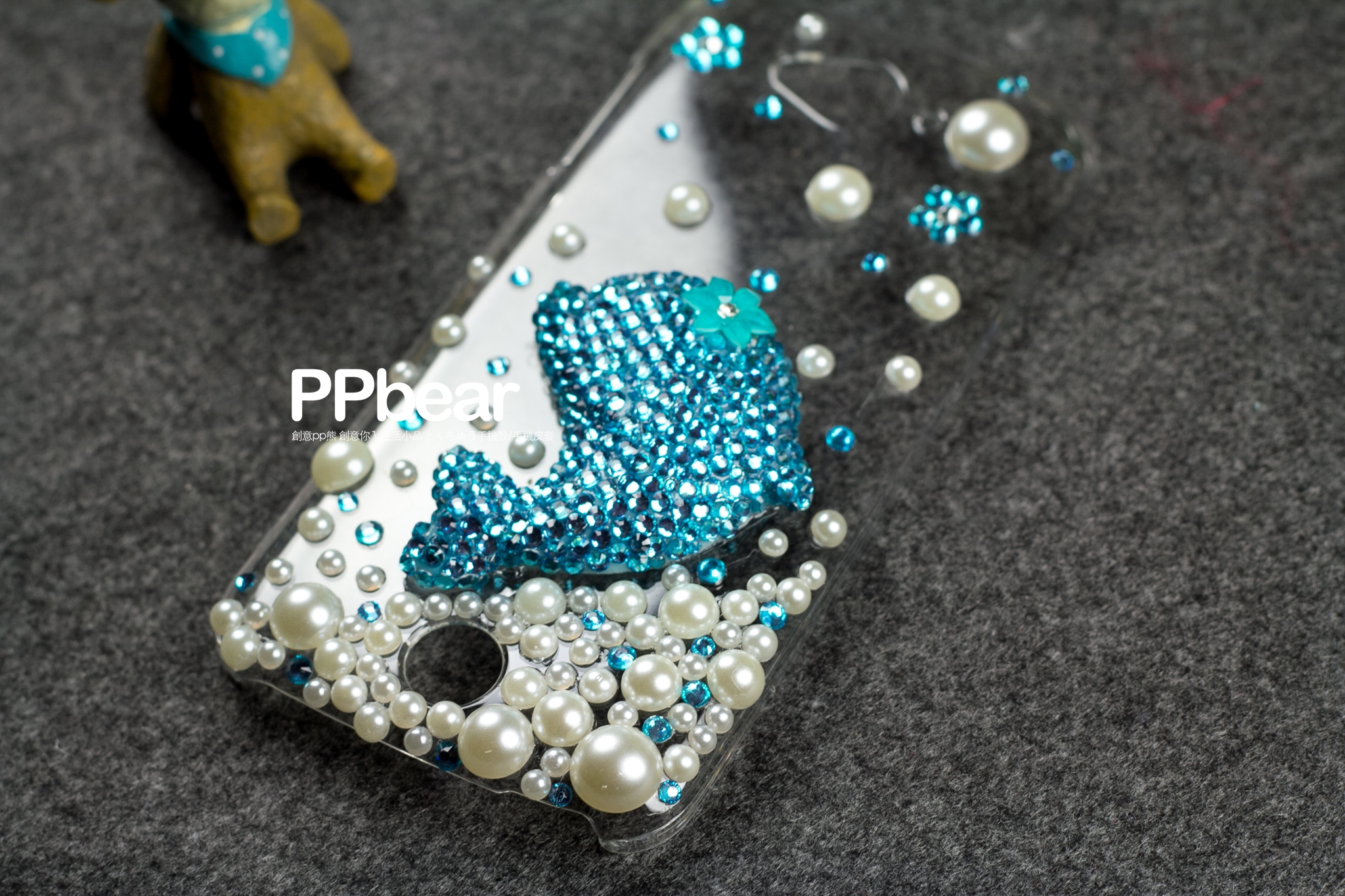 CA00146可愛海豚 | 創意PP熊|客製化手機殼專家