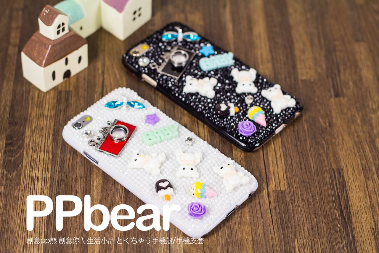 CA00029 小熊相機 | 創意PP熊|客製化手機殼專家