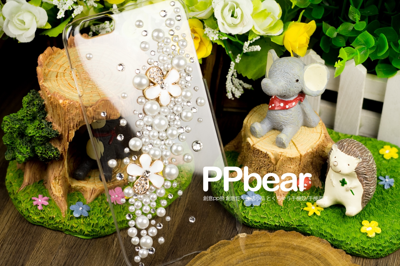 CA00109五月雪 | 創意PP熊|客製化手機殼專家