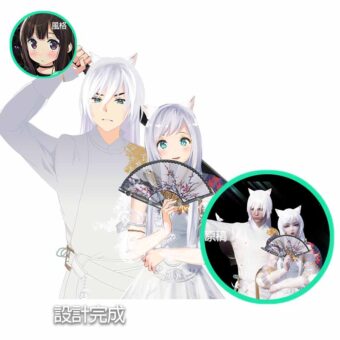 Q版人物卡通畫4 | 創意PP熊|客製化手機殼專家