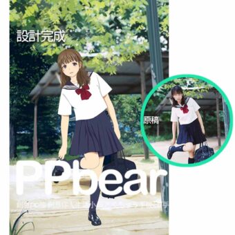 Q版人物相片卡通製作 | 創意PP熊|客製化手機殼專家