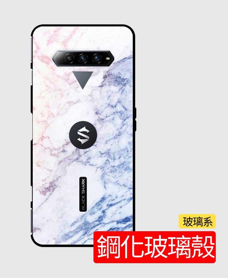 黑鯊客製化手機殼，黑鯊來圖訂製鋼化玻璃殼