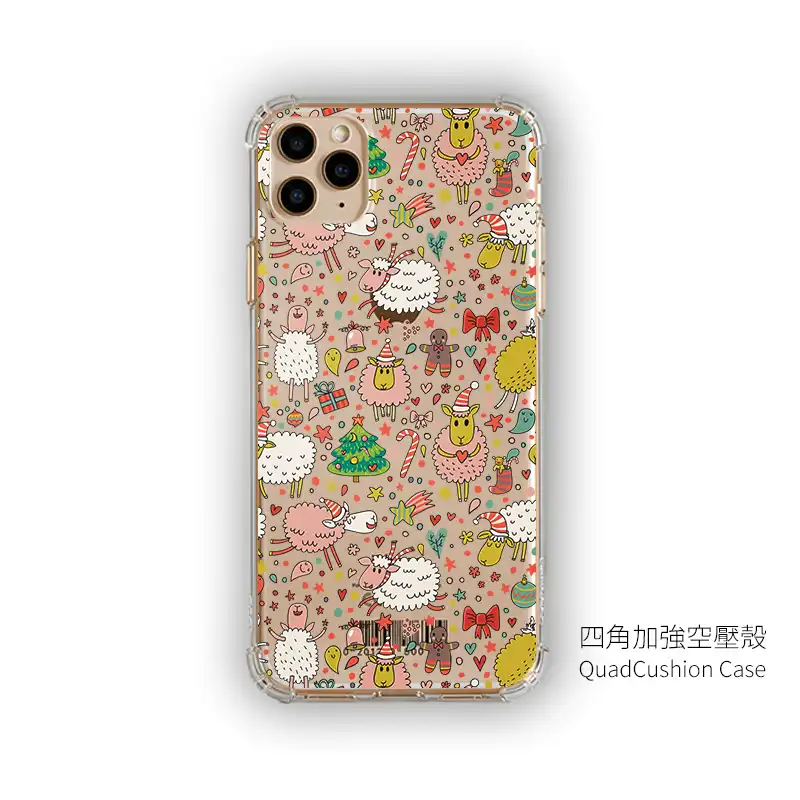 咩羊聖誕季 客製化手機殼 訂製手機保護殼 N009 11 | 創意PP熊|客製化手機殼專家