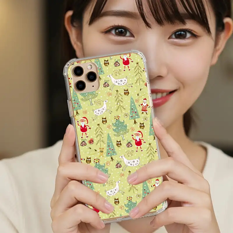 森林聖誕夜 客製化手機殼 訂製手機殼專賣店 N007 11 | 創意PP熊|客製化手機殼專家