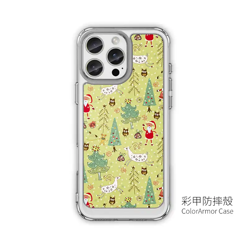 森林聖誕夜 客製化手機殼 訂製手機殼專賣店 N007 8 | 創意PP熊|客製化手機殼專家