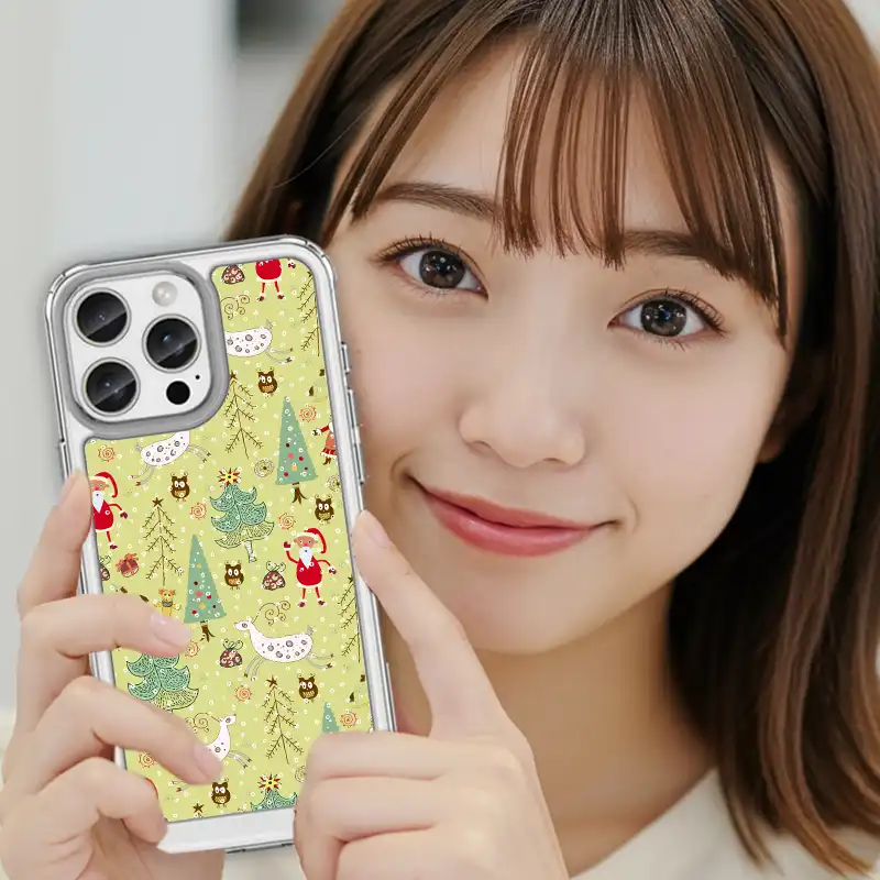 森林聖誕夜 客製化手機殼 訂製手機殼專賣店 N007 7 | 創意PP熊|客製化手機殼專家