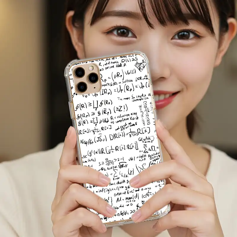 白板筆記|學霸偽裝系 客製化手機殼M037 3 | 創意PP熊|客製化手機殼專家