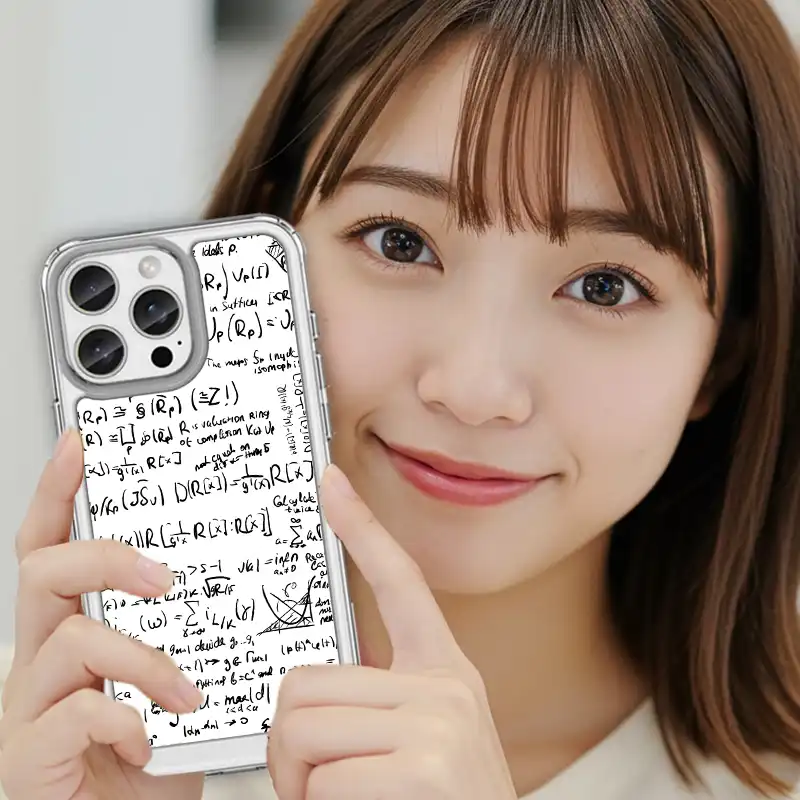 白板筆記|學霸偽裝系 客製化手機殼M037 5 | 創意PP熊|客製化手機殼專家