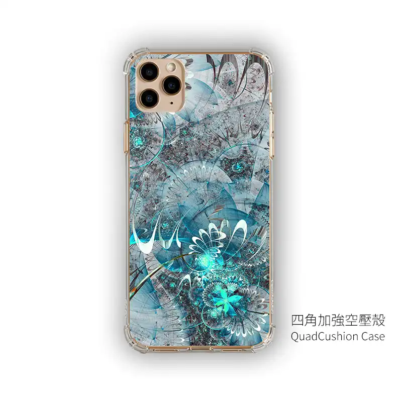 極地幾何|科技感冷光系 客製化手機殼M033 2 | 創意PP熊|客製化手機殼專家