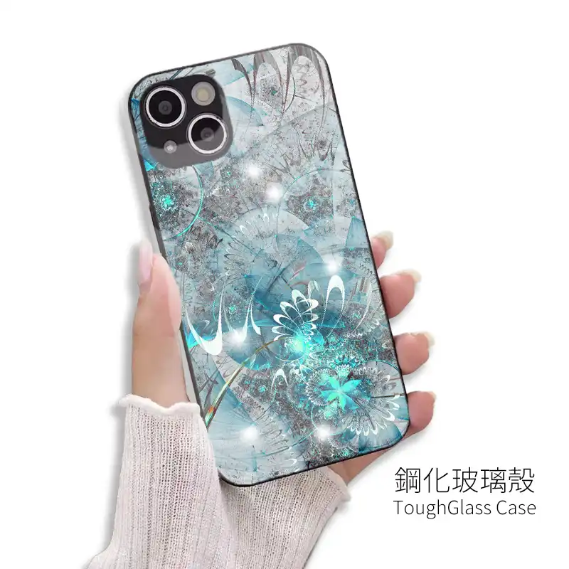 極地幾何|科技感冷光系 客製化手機殼M033 6 | 創意PP熊|客製化手機殼專家