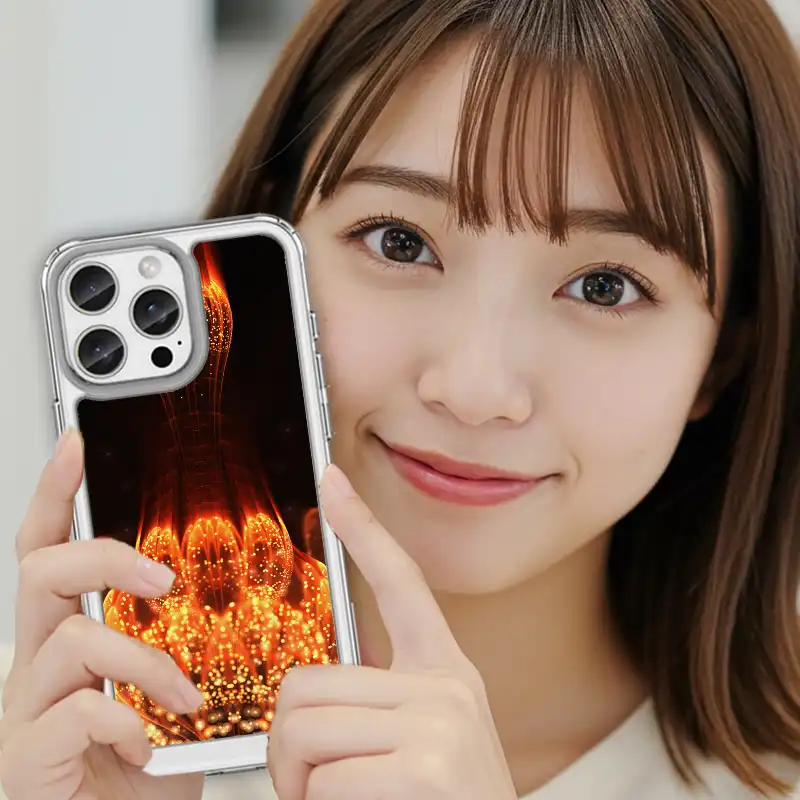 鳳焰降臨客製化訂製手機殼M027設計款M027 4 | 創意PP熊|客製化手機殼專家