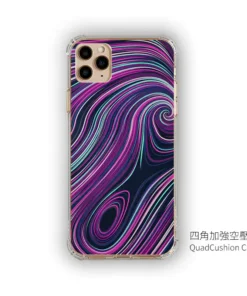 Alternative view of 極光紋序 客製化訂製手機殼M022設計款