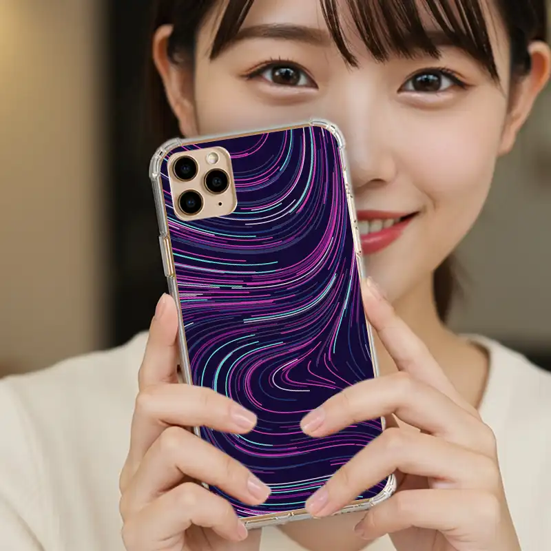 靜頻軌跡 設計款客製化訂製手機殼M021 3 | 創意PP熊|客製化手機殼專家