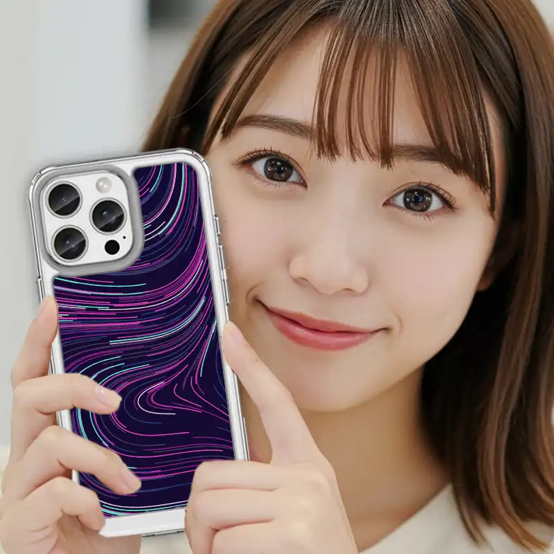 靜頻軌跡 設計款客製化訂製手機殼M021 5 | 創意PP熊|客製化手機殼專家