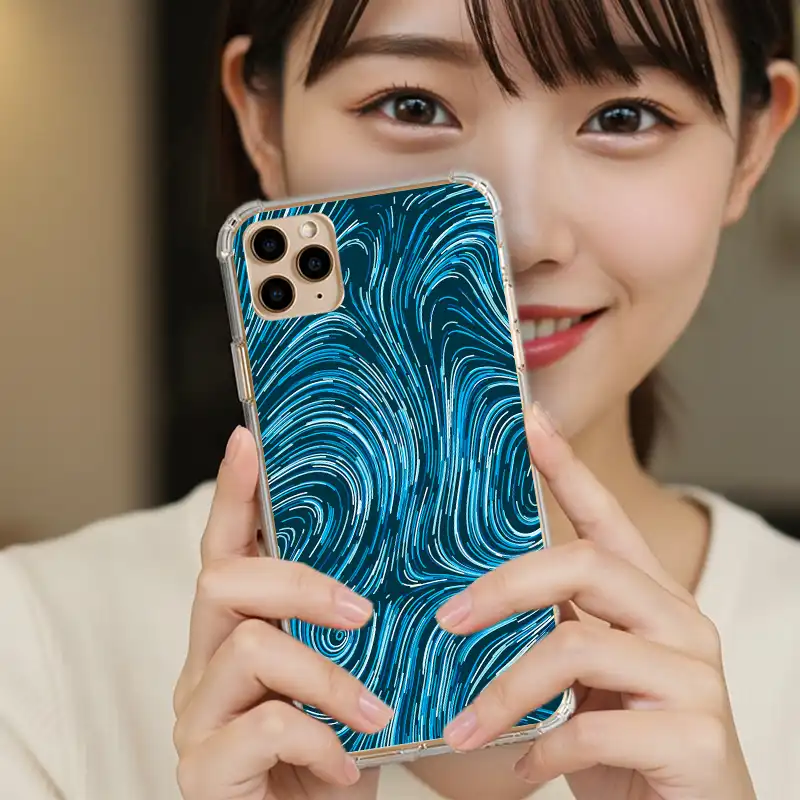 風流藍境 客製化訂製手機殼M020設計款 3 | 創意PP熊|客製化手機殼專家