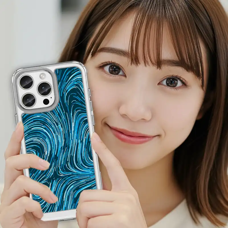 風流藍境 客製化訂製手機殼M020設計款 5 | 創意PP熊|客製化手機殼專家