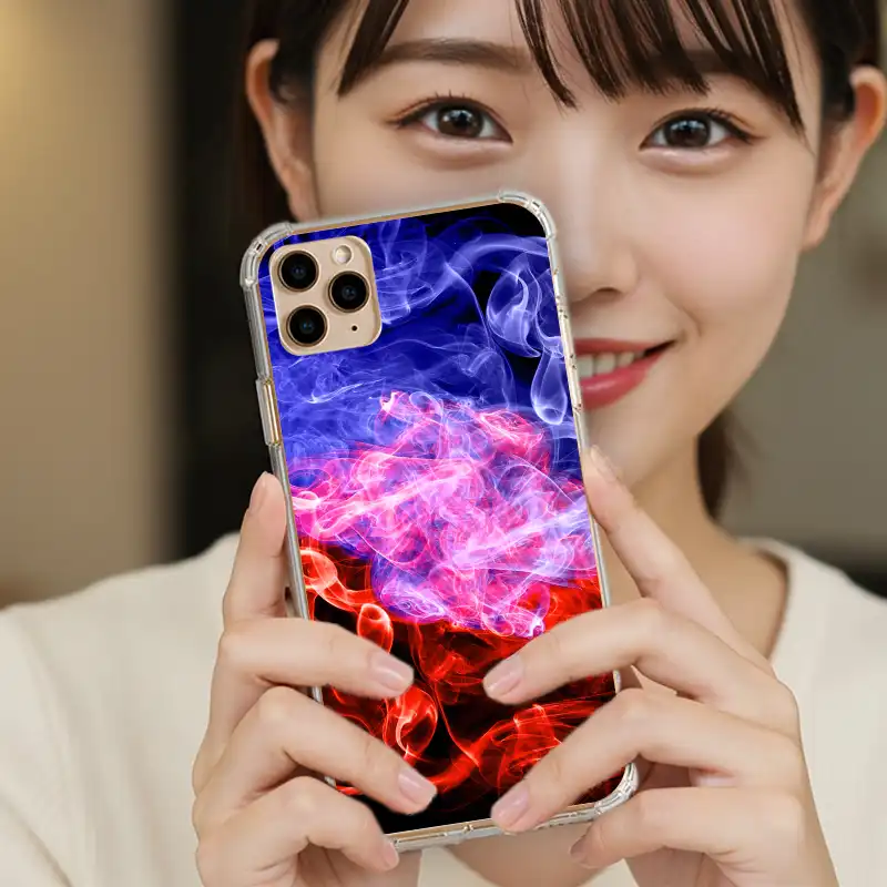 焰影交錯 設計款客製化訂製手機殼M015 3 | 創意PP熊|客製化手機殼專家