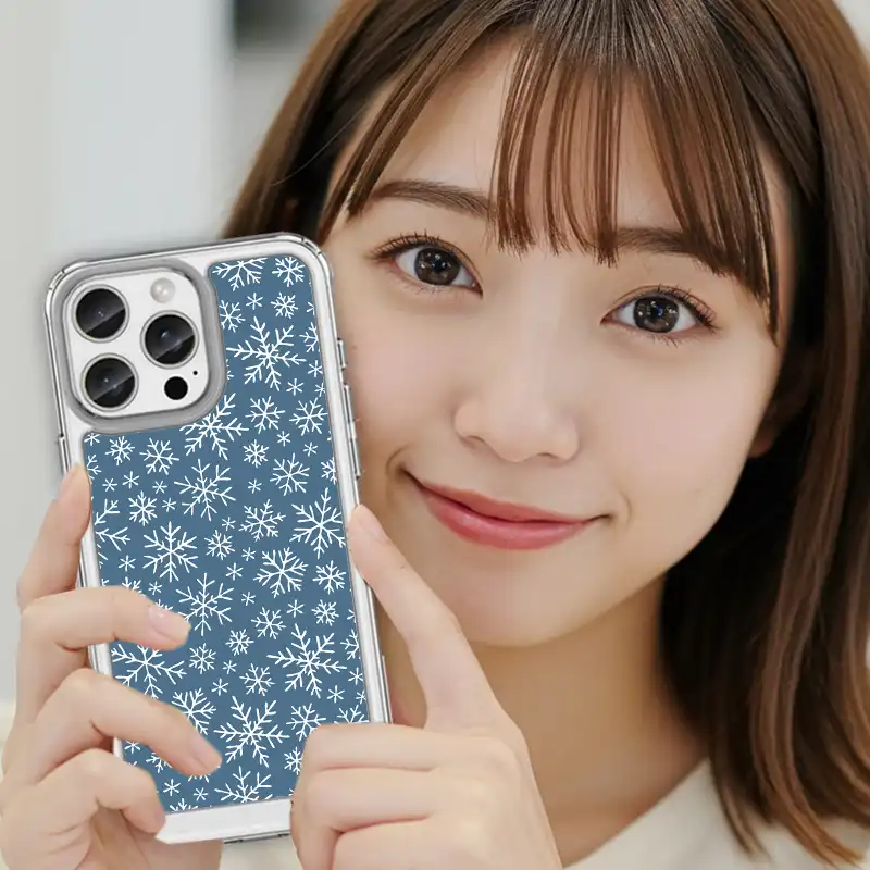 雪落靜語設計款客製化訂製手機殼 M001 5 | 創意PP熊|客製化手機殼專家