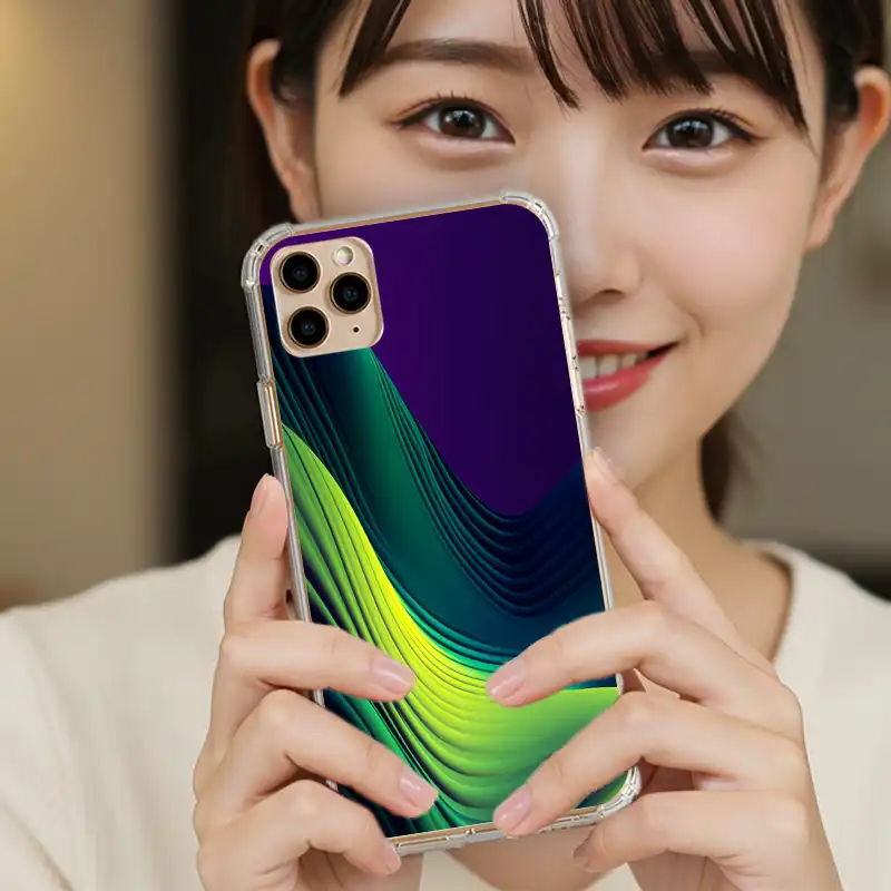 量子折光|未來紋理系 客製化手機殼M050 3 | 創意PP熊|客製化手機殼專家