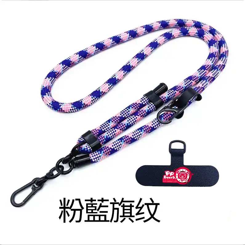 224粉蓝旗纹2 - PPbears 創意PP熊 高級客製化手機殼 千種手機型號手機殼