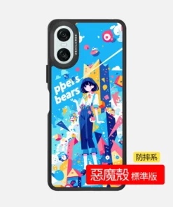 sony標準版LITE惡魔殼防摔手機殼 透明防摔手機殼 | 創意PP熊|客製化手機殼專家