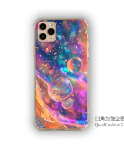 Alternative view of 泡泡星域｜繽紛宇宙系 客製化手機殼M045