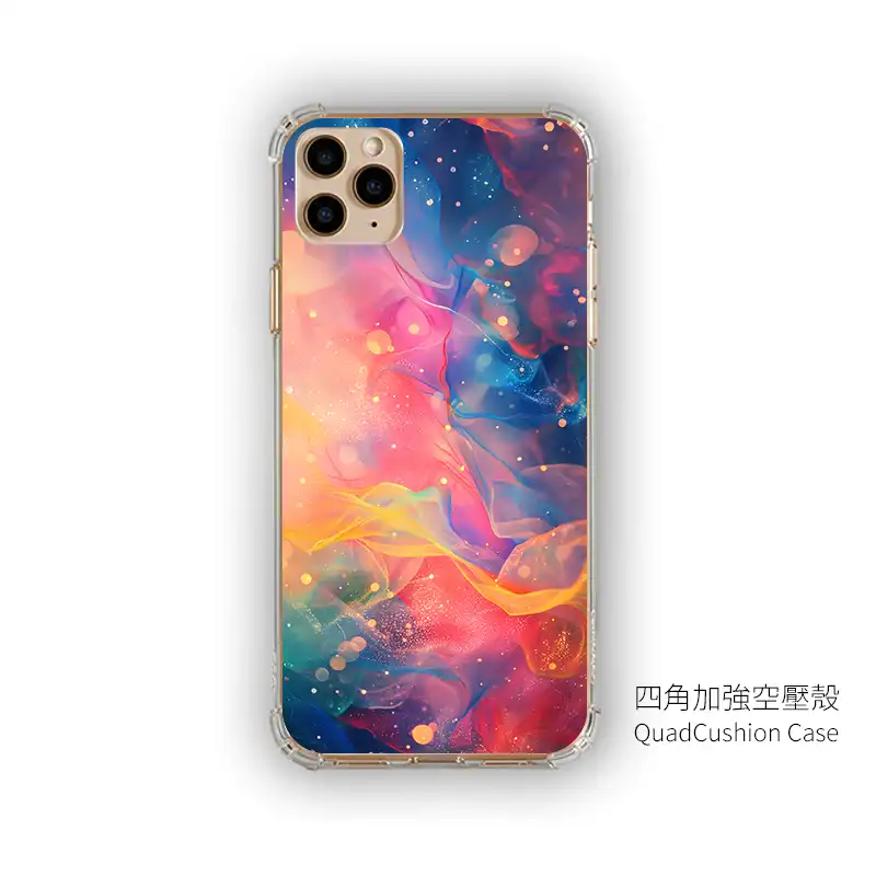 火彩夢境|星雲燃色系 客製化手機殼M044 2 | 創意PP熊|客製化手機殼專家