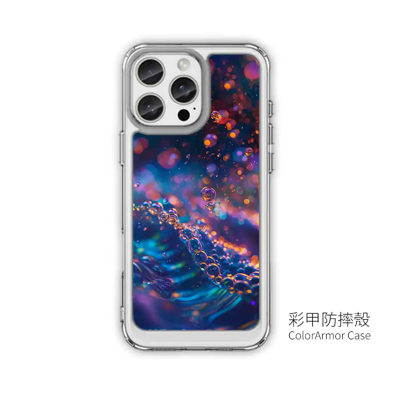 微光深藍|夜泡星海系 客製化手機殼M043 3 | 創意PP熊|客製化手機殼專家