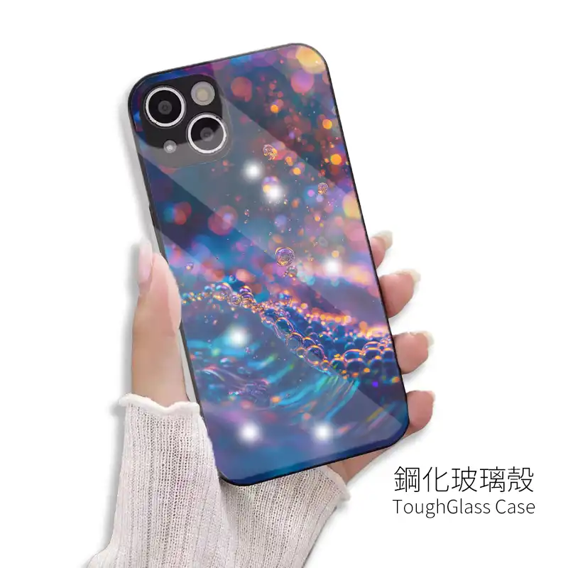 微光深藍|夜泡星海系 客製化手機殼M043 5 | 創意PP熊|客製化手機殼專家