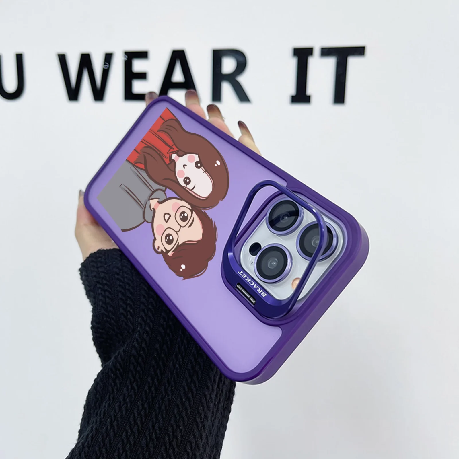 來圖訂製手機殼支架合金防摔軍規手機殼 (2) | 創意PP熊|客製化手機殼專家