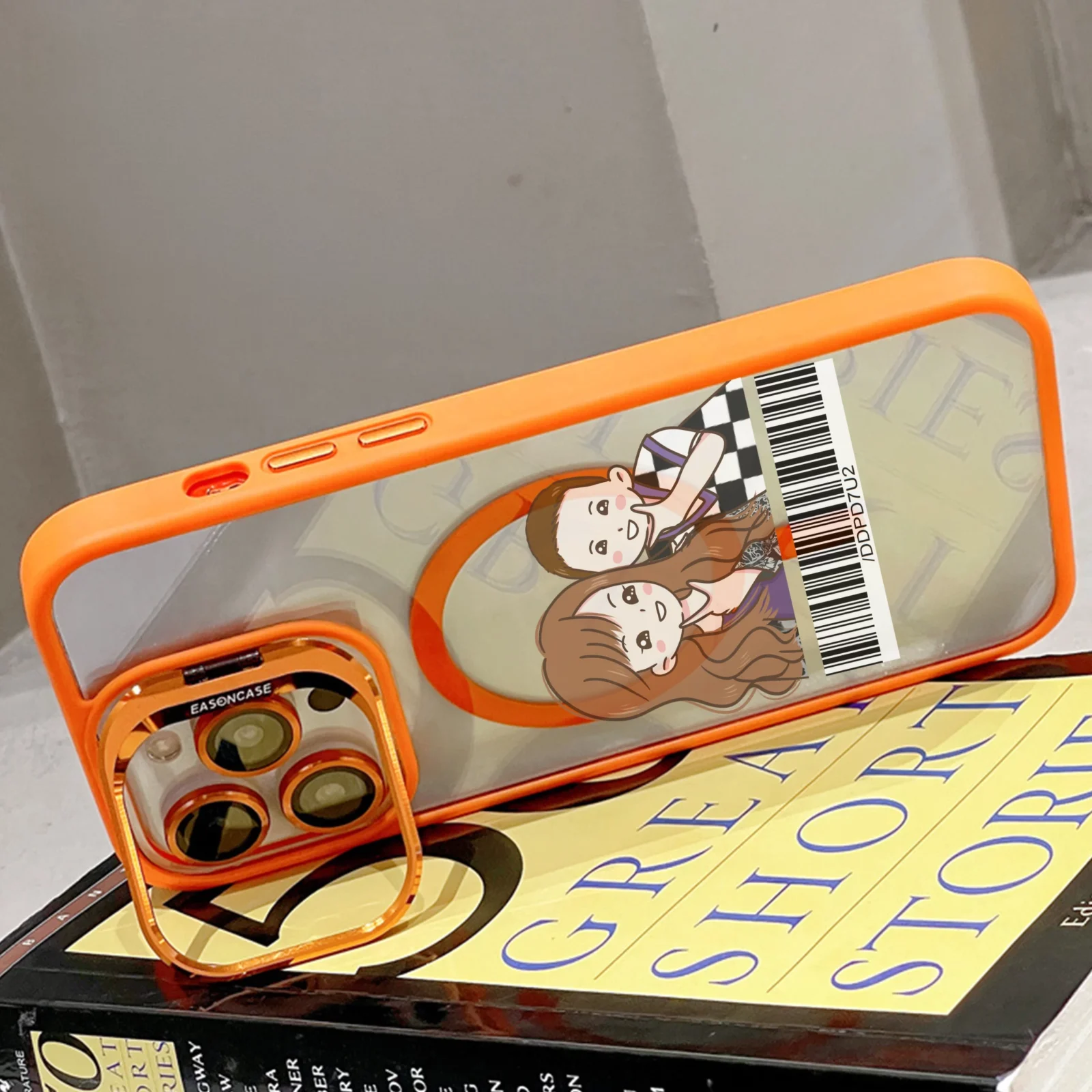 來圖訂製手機殼支架合金防摔軍規手機殼 (4) | 創意PP熊|客製化手機殼專家