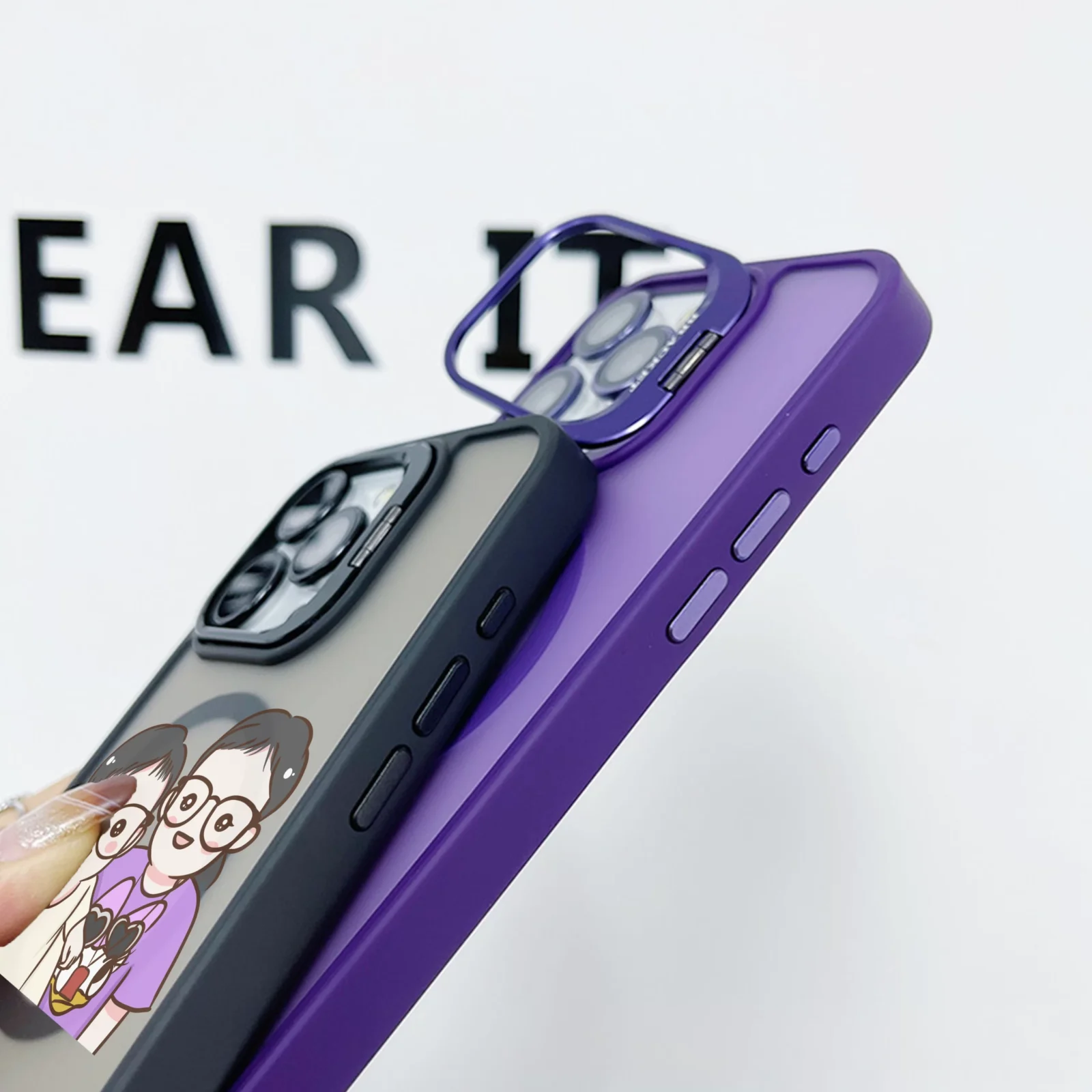 來圖訂製手機殼支架合金防摔軍規手機殼 (6) | 創意PP熊|客製化手機殼專家