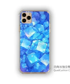 Alternative view of M067｜夢幻水晶藍色星空設計手機殼｜引領時尚的獨特選擇