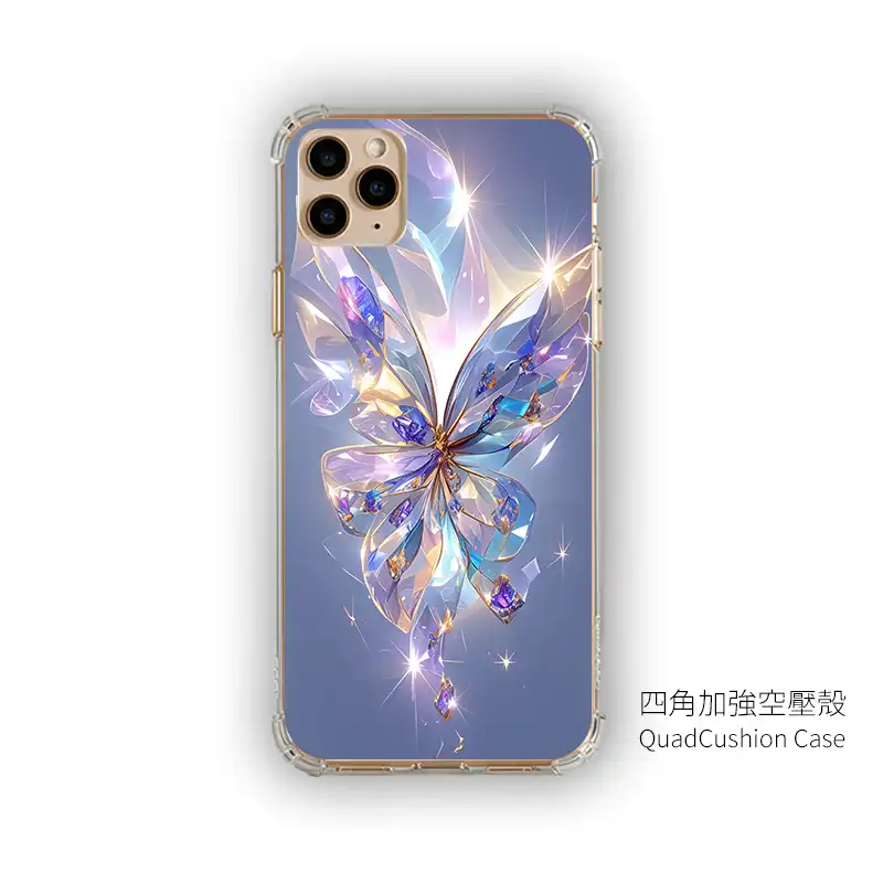 光耀之羽|奢華鑽光系 客製化手機殼M065 2 | 創意PP熊|客製化手機殼專家