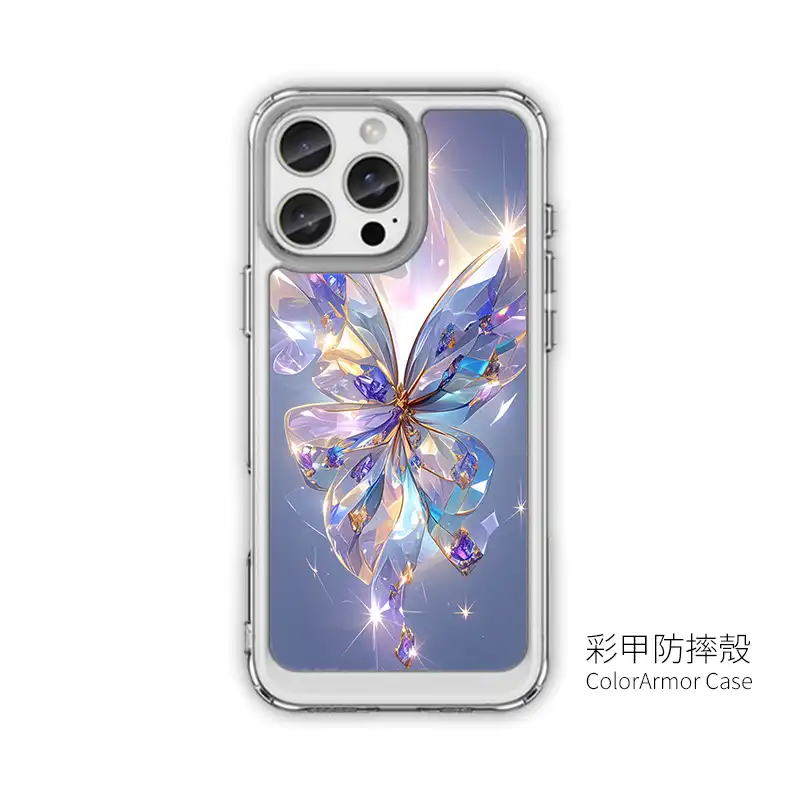 光耀之羽|奢華鑽光系 客製化手機殼M065 4 | 創意PP熊|客製化手機殼專家