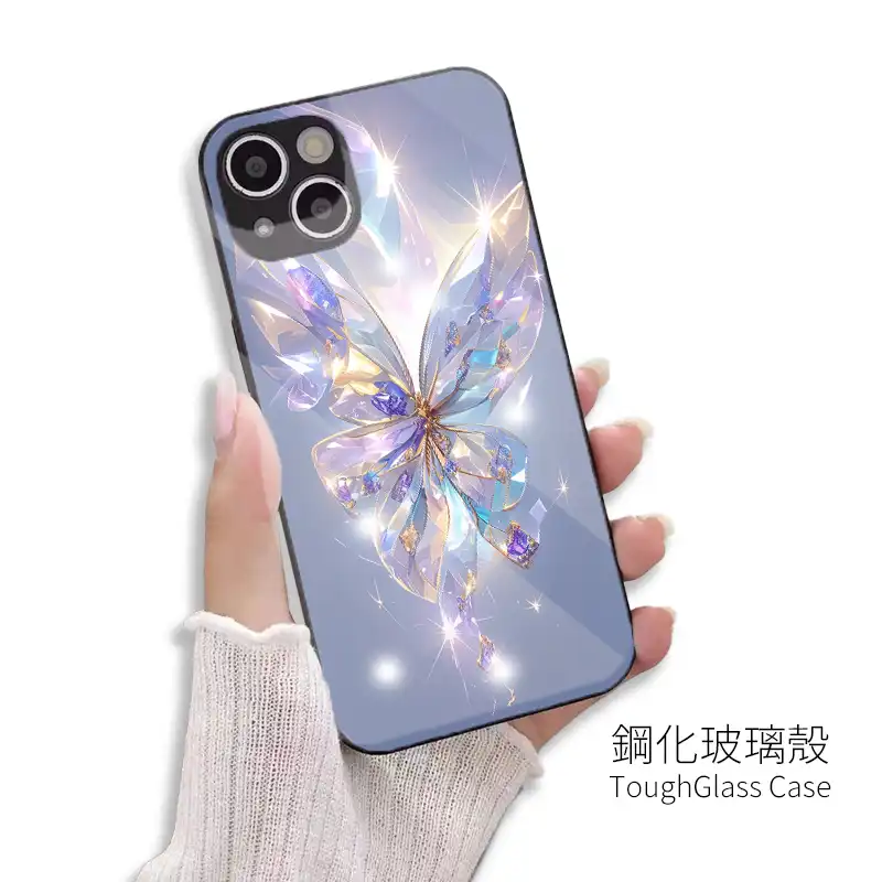 光耀之羽|奢華鑽光系 客製化手機殼M065 6 | 創意PP熊|客製化手機殼專家