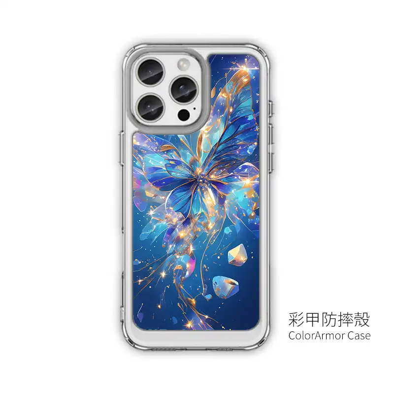 星映幻蝶|魔幻星系風 客製化手機殼 M059 4 | 創意PP熊|客製化手機殼專家