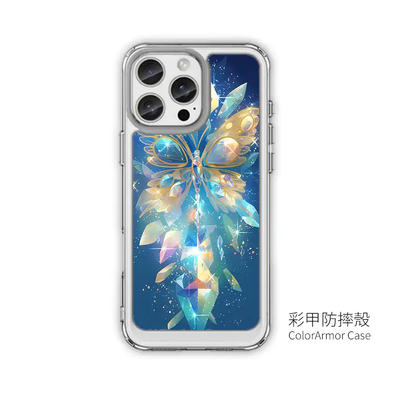 星落蝶紋|皇家寶石系 客製化手機殼M055 4 | 創意PP熊|客製化手機殼專家