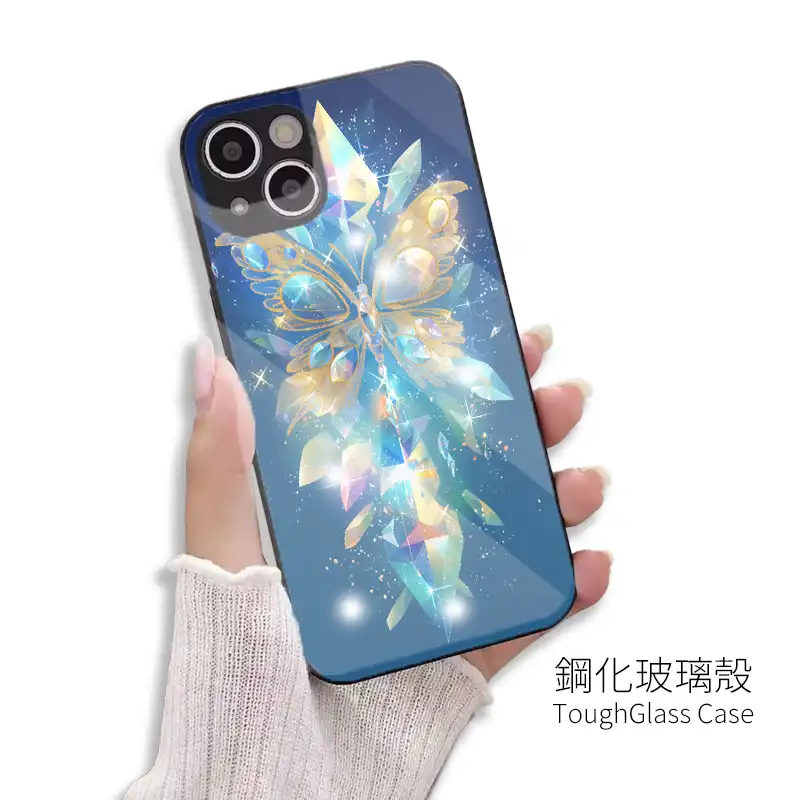 星落蝶紋|皇家寶石系 客製化手機殼M055 6 | 創意PP熊|客製化手機殼專家