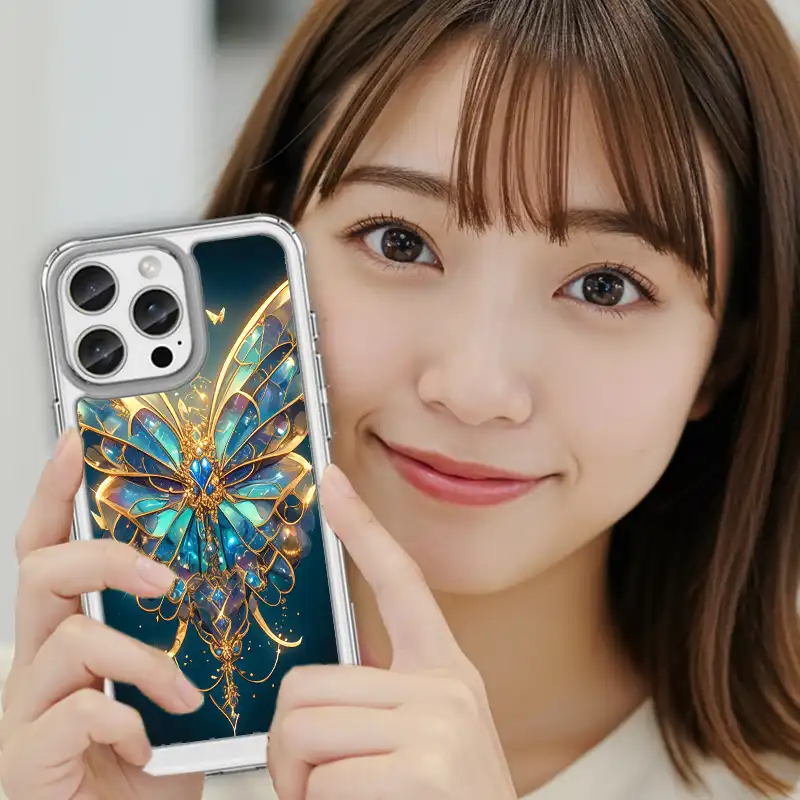 王紋蝶章|皇家魔導系 客製化手機殼 M054 5 | 創意PP熊|客製化手機殼專家