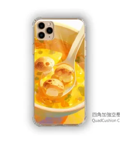 Alternative view of 黃金濃湯出擊！手機殼設計款客製化訂製IM022