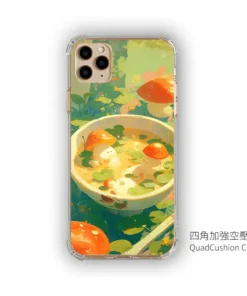 Alternative view of 菇菇蔬活湯手機殼設計款客製化訂製IM019