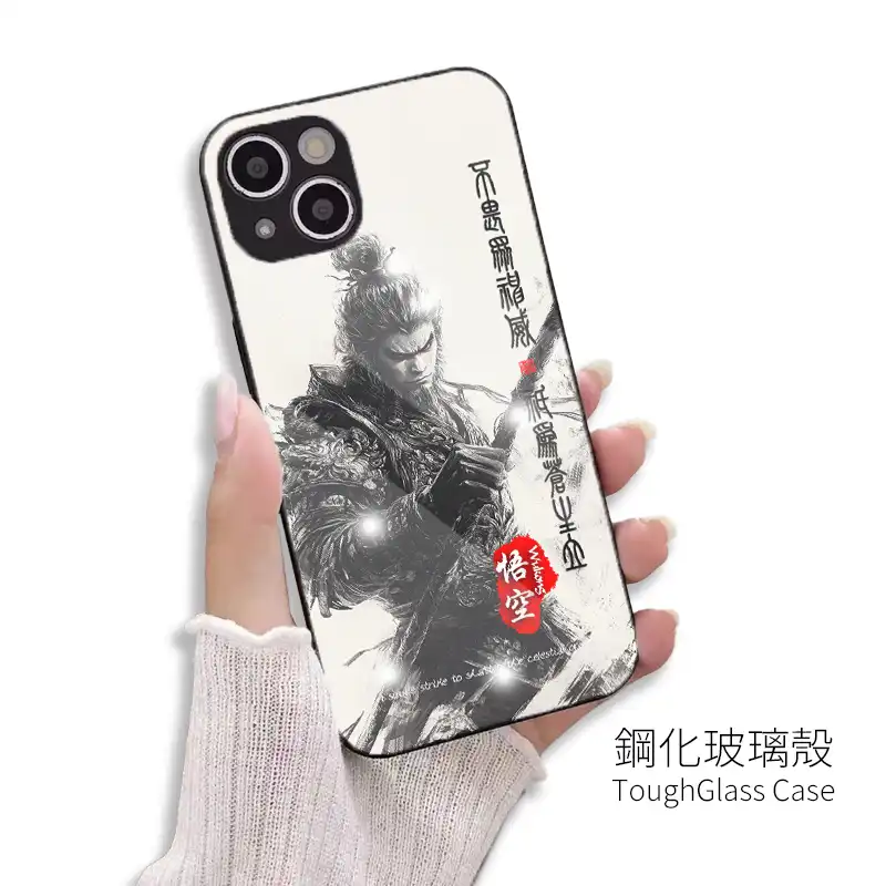 墨戰無聲黑悟空手客製化手機殼訂製IM033 5 | 創意PP熊|客製化手機殼專家