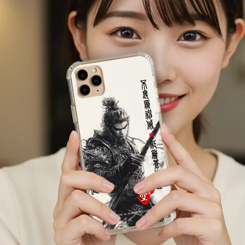 墨戰無聲黑悟空手客製化手機殼訂製IM033 6 | 創意PP熊|客製化手機殼專家