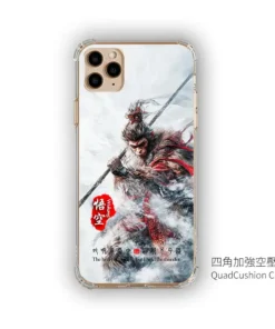 Alternative view of 寒域戰聖黑悟空手客製化手機殼訂製IM031