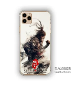 Alternative view of 戰意初醒黑悟空手客製化手機殼訂製IM030