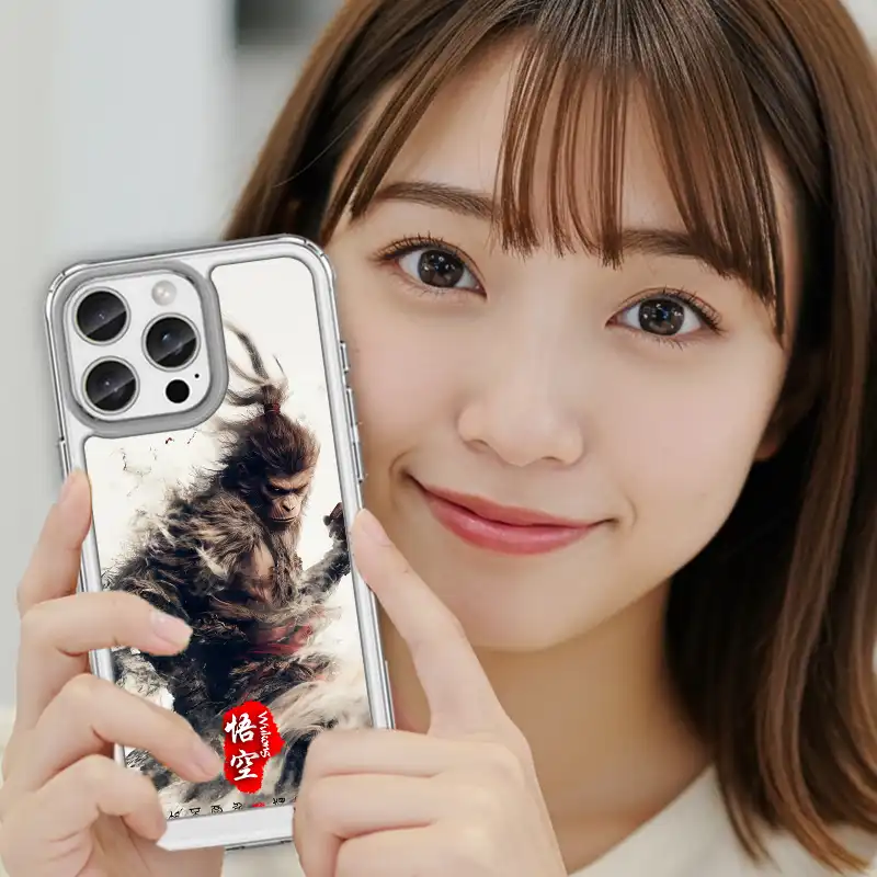 戰意初醒黑悟空手客製化手機殼訂製IM030 3 | 創意PP熊|客製化手機殼專家