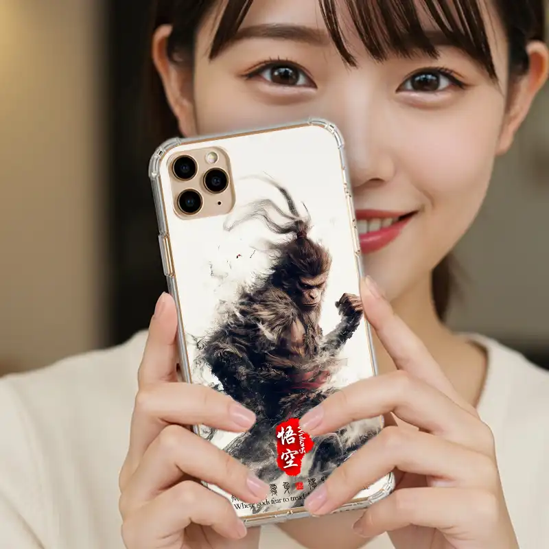 戰意初醒黑悟空手客製化手機殼訂製IM030 5 | 創意PP熊|客製化手機殼專家