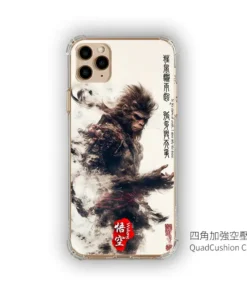 Alternative view of 狂戰之心黑悟空手客製化手機殼訂製IM029