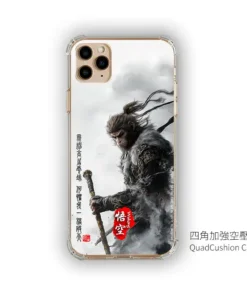 Alternative view of 玄冰鬥魂黑悟空手客製化手機殼訂製IM028